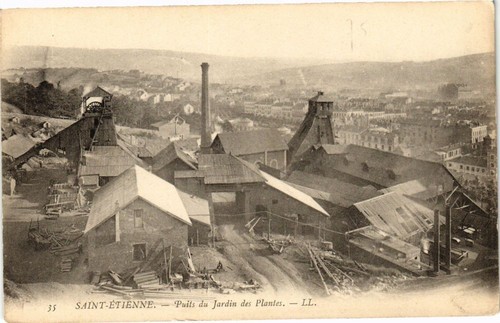 Cpa étienne puits du - cpa,