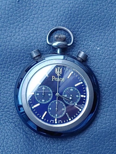 Montre poche design peace - design,