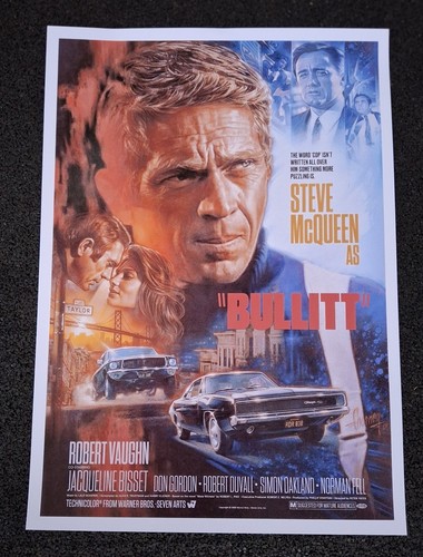 Affiche film bullitt avec - affiche,