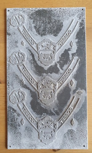 Plaque impression - plaque, d'impression