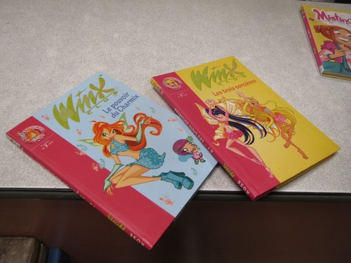 Ter01 lot livres winx - livres,