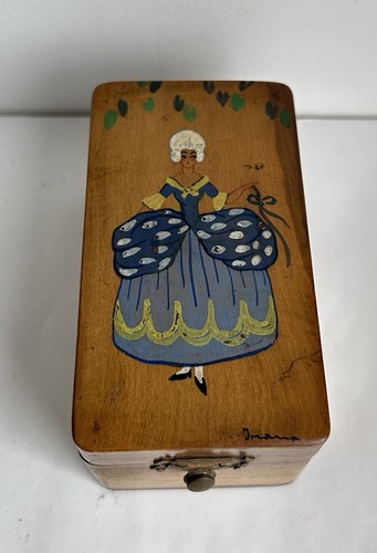Ancienne petite boîte bois - ancienne, en