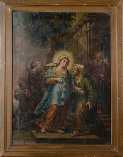 Peinture huile sur toile - sur,