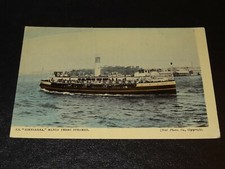 S.S. "BINGARRA", MANLY FERRY STEAMER - CARTE POSTALE ANCIENNE