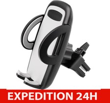 Support téléphone GPS Voiture Auto Universel Angle Réglable Fixation Grille