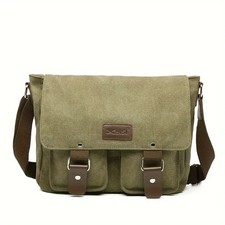BESACE SAC MUSETTE ARMY KAKI BANDOULIERE