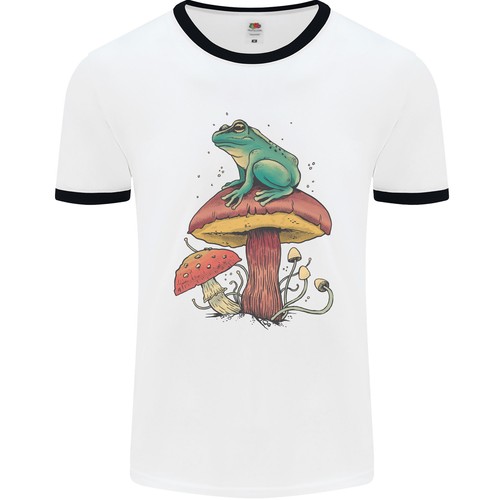 Grenouille assise sur - un, un