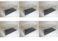 6 Boites Vitrine + Socle pour
