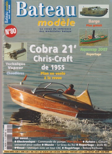 Bateau modele plan - n°80,