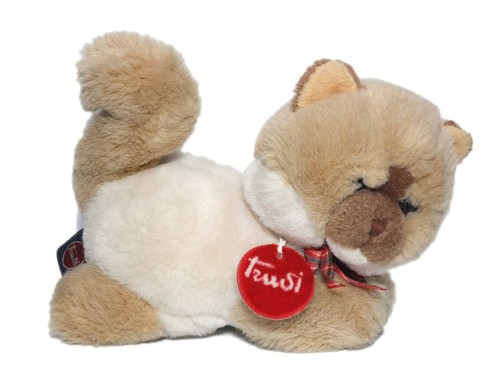Doudou peluche chat - doudou, beige
