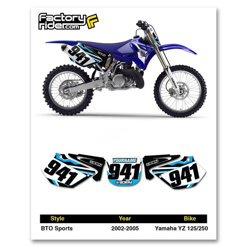 2002 2005 yamaha 125 250 - yz, 125-250