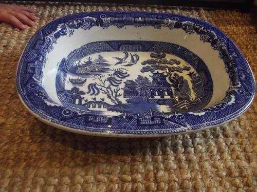 Plat rectangle ancien - plat,