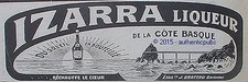 PUBLICITE IZARRA LIQUEUR COTE