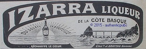 Publicite izarra liqueur - publicite,