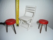 chaise de jardin  et  2