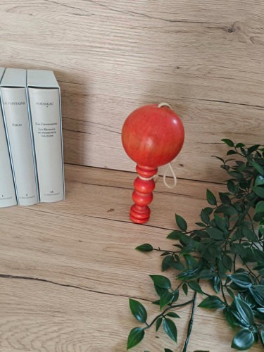Ancien bilboquet bois - bilboquet,