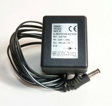 Transfo/Alimentation - OMENEX REF: 320710A - Input AC 230V / Output DC 12V 200mA