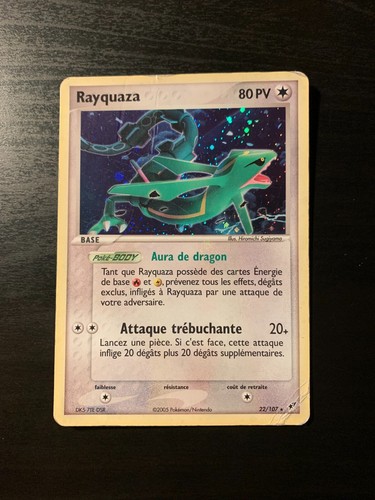 Carte pokémon rayquaza - carte,