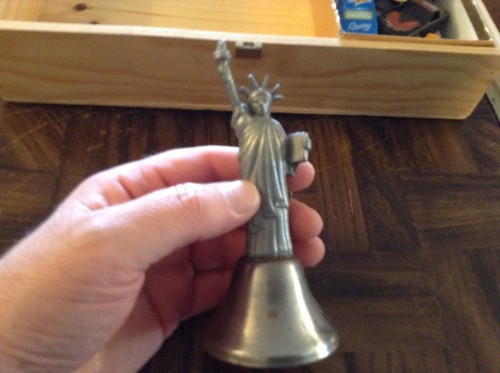 Metal statue liberty hand - metal,