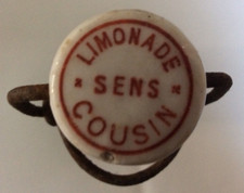 Bouteille ancienne de Brasserie - Cousin à Sens - Limonade