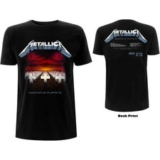 Metallica Master Of Puppets Tracks officiel T-shirt Hommes unisexe