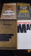 Simenon Georges . Lot de 4 X
