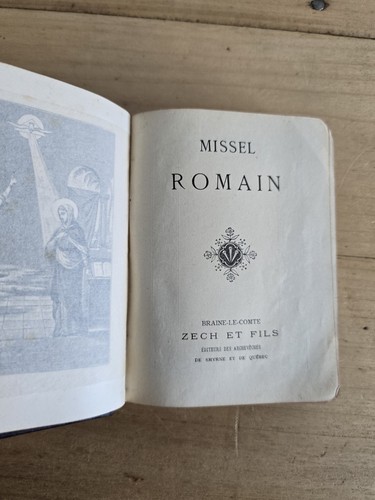 Missel romain 1001 - n°1001, zech