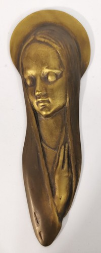 Ancienne vierge bronze - ancienne, en