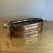 Grande Jardinière En Cuivre