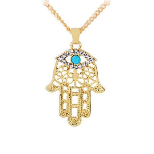 Chaîne pendentif main de - pendentif,