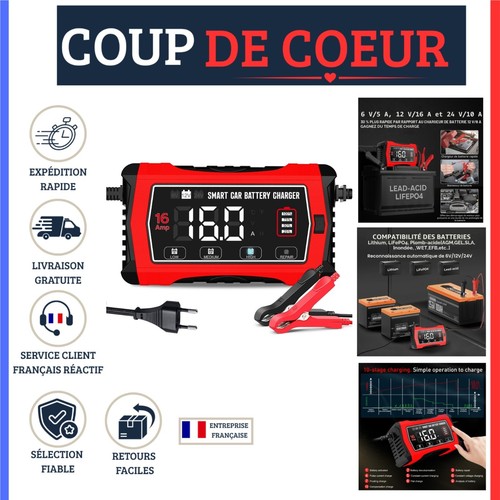 Chargeur batterie intelligent