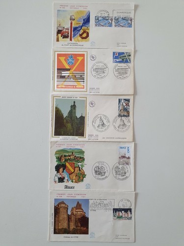 Enveloppes 1er jour - 1er,