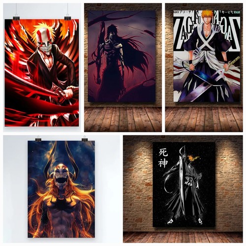 Bleach anime art canvas poster - bleach,