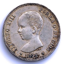 Espagne-Alfonso XIII 2 Pesetas