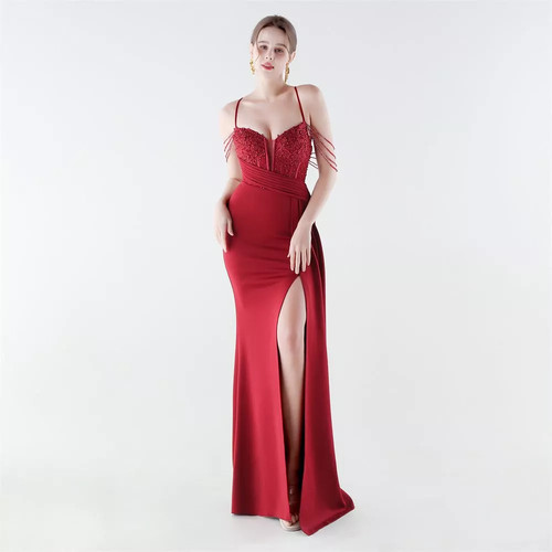 Costume rouge vin élégant - costume,