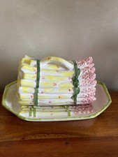 Grand plat à asperges en