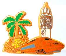 Pin's Pin - BALLARD - TGV ORANGE LONDRES COTE D'AZUR