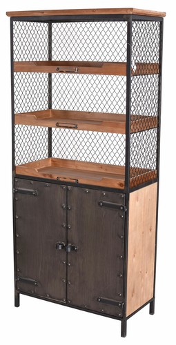 Armoire loft meuble etagère - meuble,