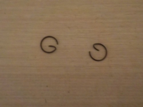 Clips piston motobecane - de,