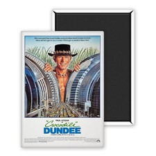 Crocodile Dundee affiche film cinéma-Magnet Frigo 54x78mm