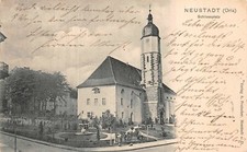 Neustadt (Orla) Schlossplatz Carte Postale 1905