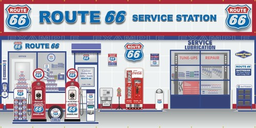 Route old gas - 66, service