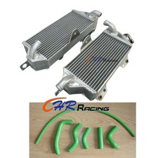Aluminum radiator+GREEN HOSE