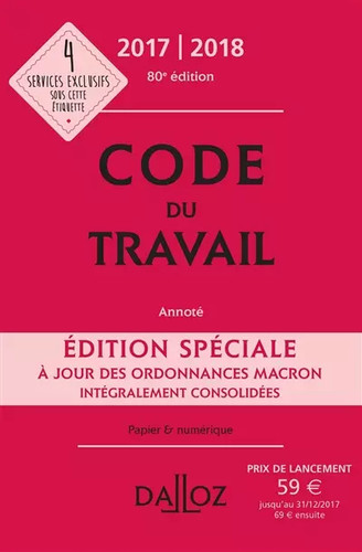 Code travail édition - du,