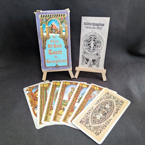 The stairs gold tarot 1980 - of,