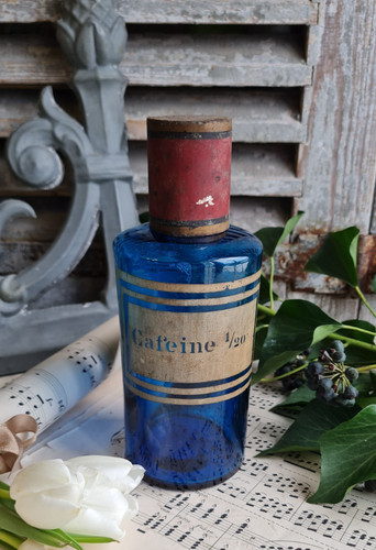 Ancien pot bocal verre a - pot,