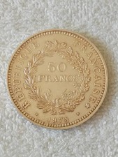 Pièce en argent - 50 francs Hercule - 1978