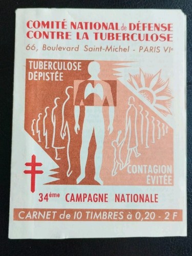 Carnet timbres vignettes - timbres, 10