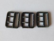 FRANCE 14-18 + 39-45 + FFI RESISTANCE : 3 BOUCLES METAL UNIFORMES BRASSARDS