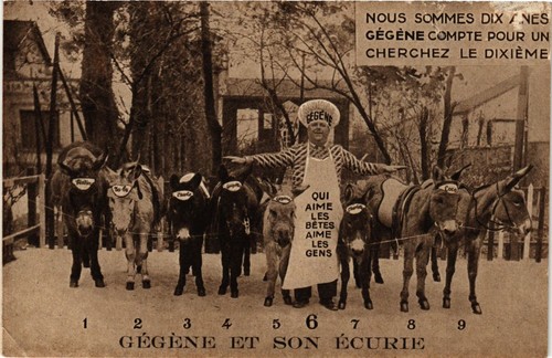 Cpa joinville gégene et - gÉgene,